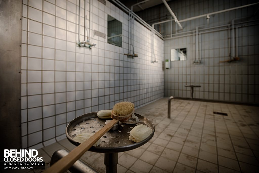 Bergwerk West Friedrich-Heinrich, Germany - One of the many shower rooms