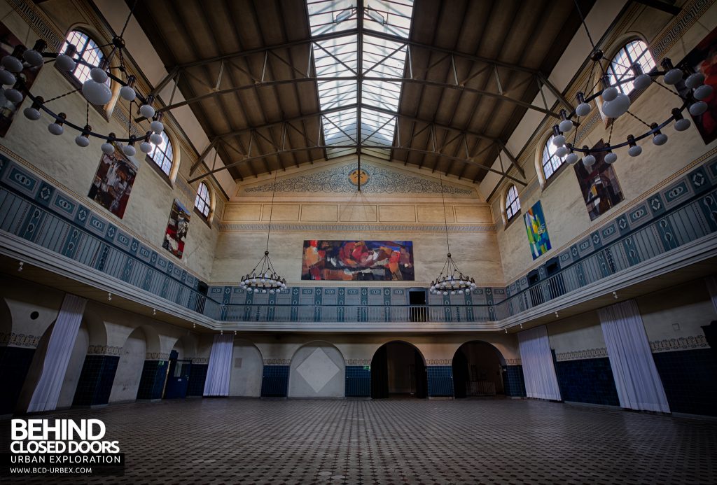 Bergwerk West Friedrich-Heinrich, Germany - Ballroom used for entertaining investors, exhibitions, etc