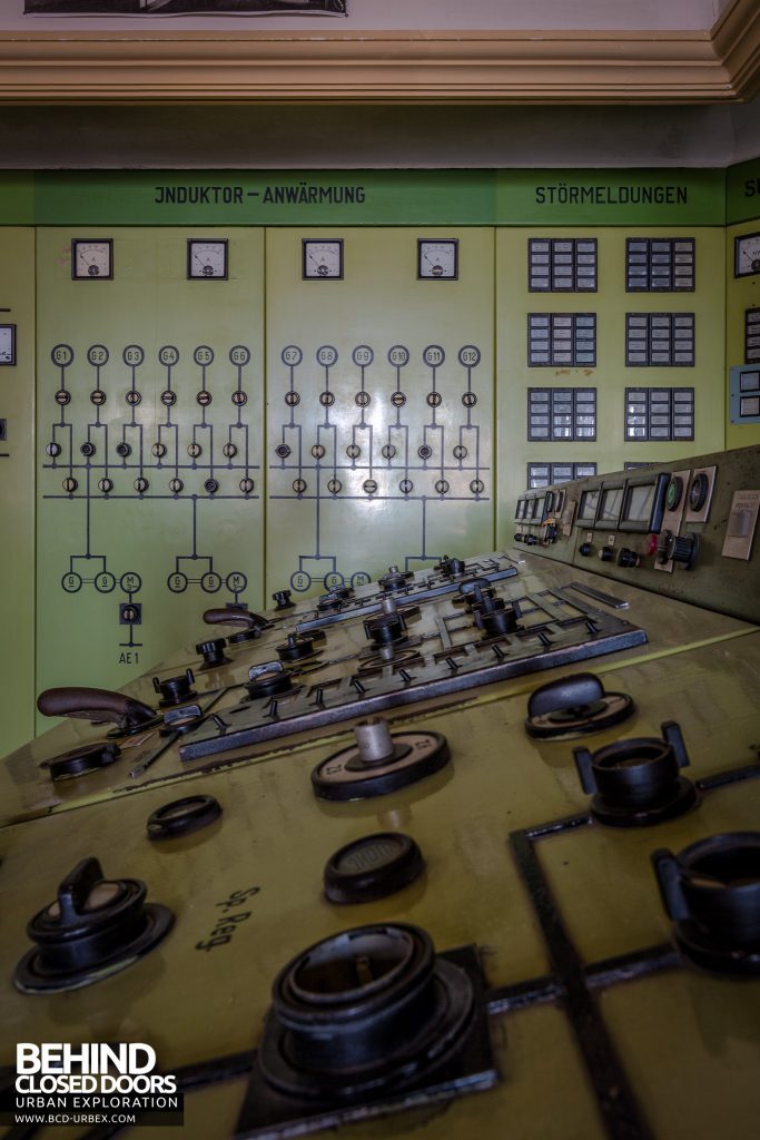 Kraftwerk V, Germany - Dials on control desk