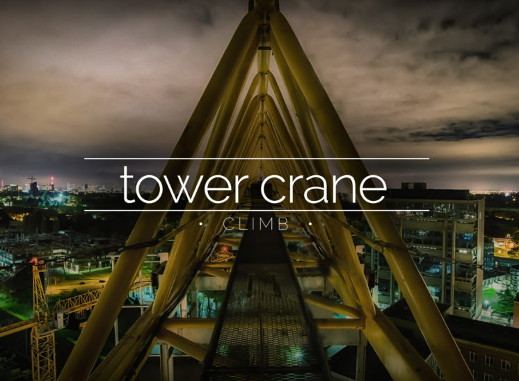 Climbing A Tower Crane
