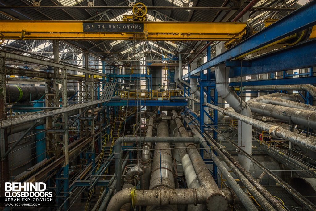 British Celanese, Spondon - Industrial pipes