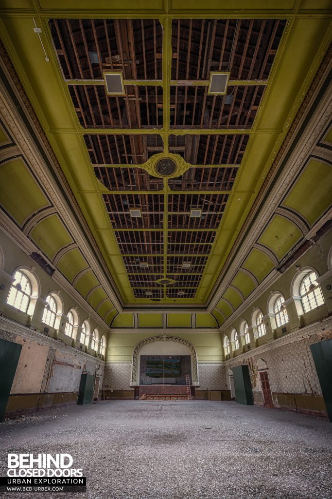 High Royds Asylum - Main hall