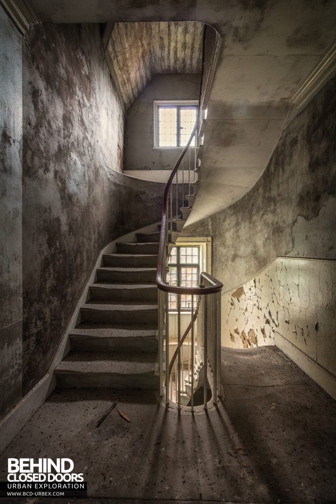 Pitchford Hall - Twisting staircase