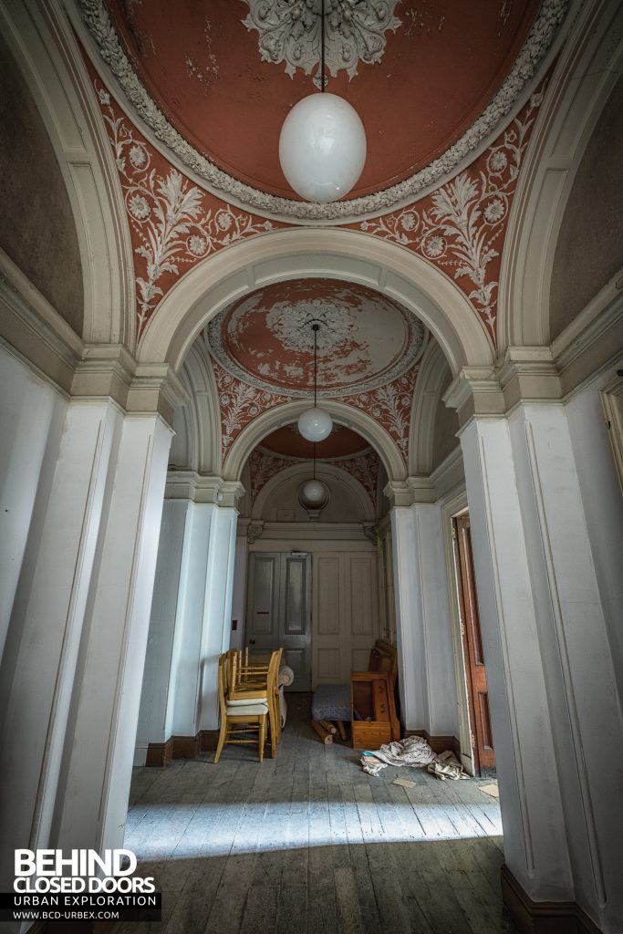 Brogyntyn Hall - Ornate ceilings