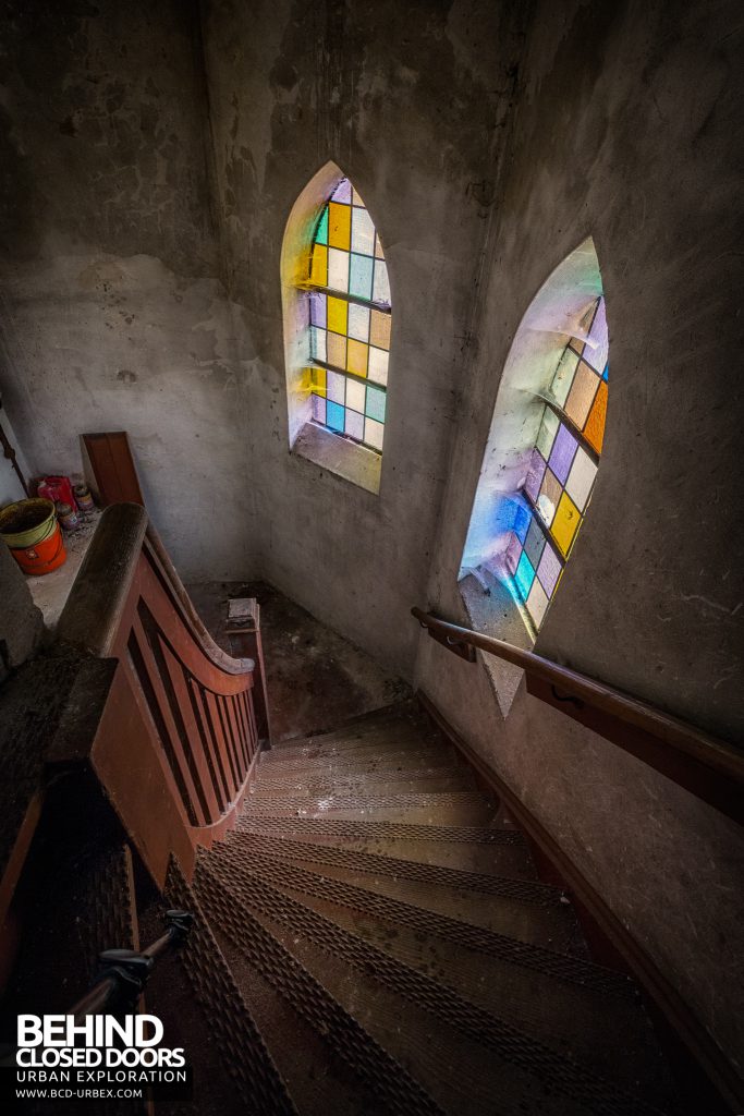 Rainbow Church, Netherlands - Staircase