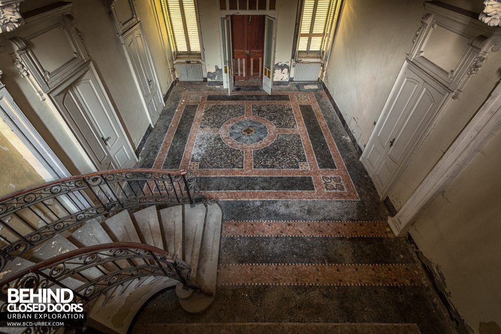 Villa Margherita, Italy - View from top of stairs