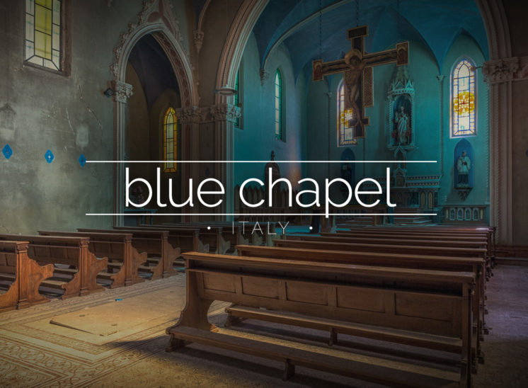 Blue Chapel Abandoned Monastery, Italy
