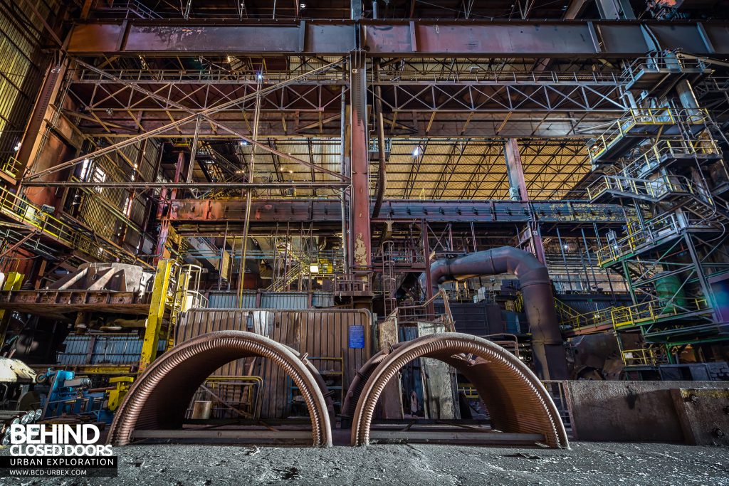 CSGD Steel Works, Belgium - Industrial structure