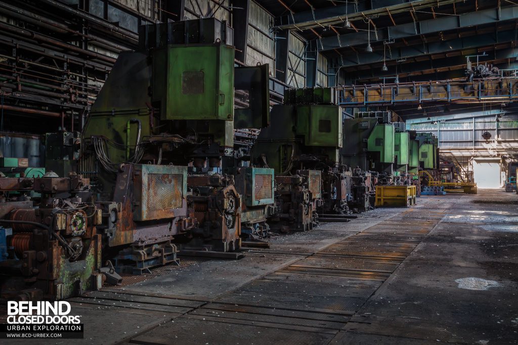 Thamesteel Sheerness - Part of the 18 Stand Rolling Mill