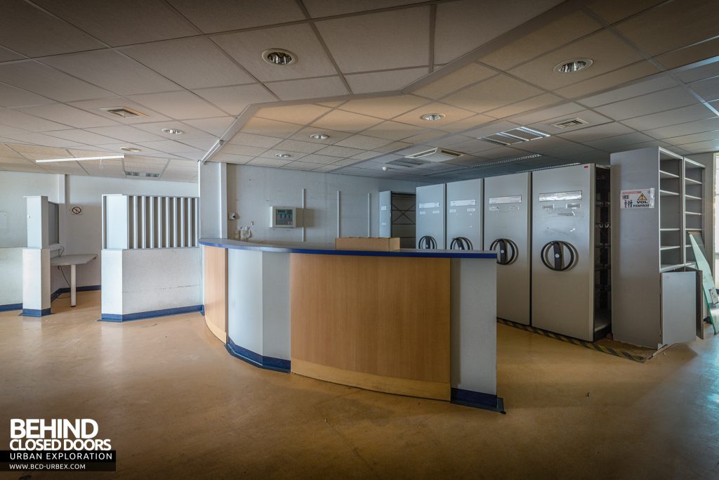Hopital Civil de Charleroi - Reception desk