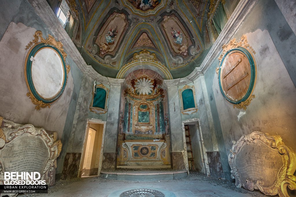 Villa Cripta, Italy - The chapel above the crypt