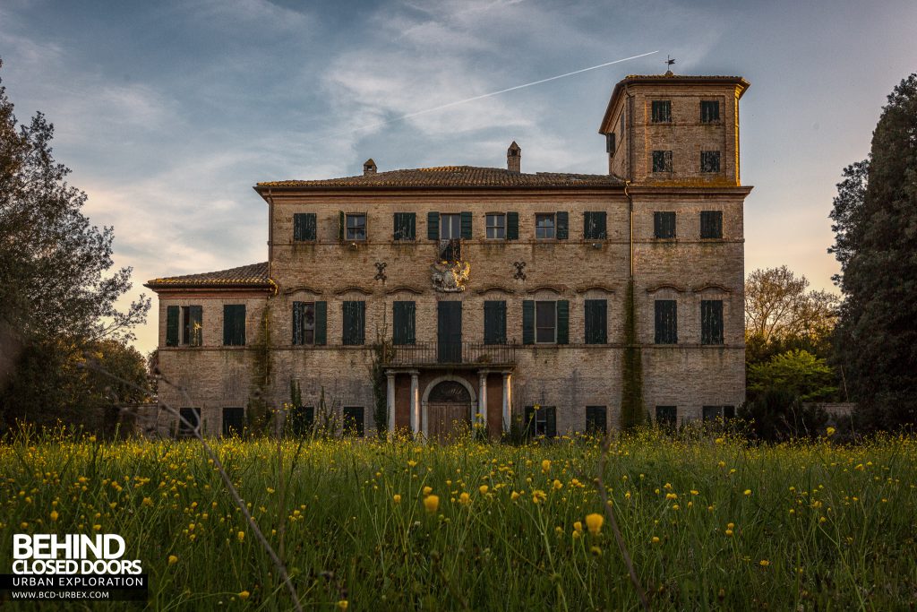 Villa Cripta, Italy - External from the front of the house