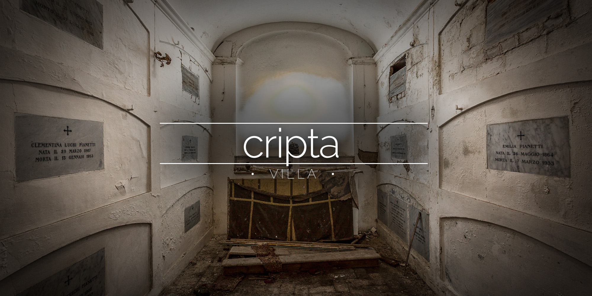 Villa Cripta, Italy - House with a crypt