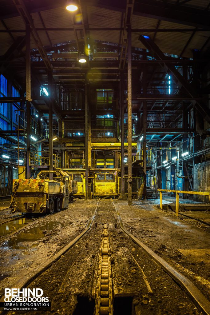 Kellingley Colliery - Shaft 1 railway