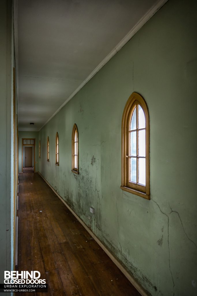 St Joseph's Convent of the Poor Clares - Green corridor