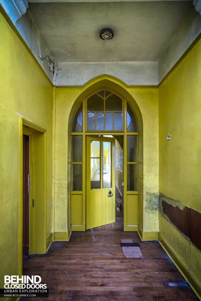 St Joseph's Convent of the Poor Clares - Arched doorway