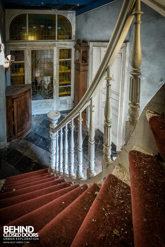 Manoir DP, Belgium - On the stairs