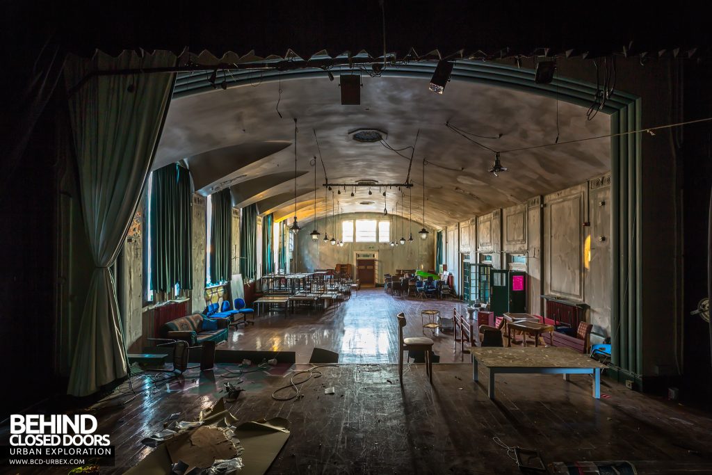 Holly Lodge, Liverpool - View of hall from the stage