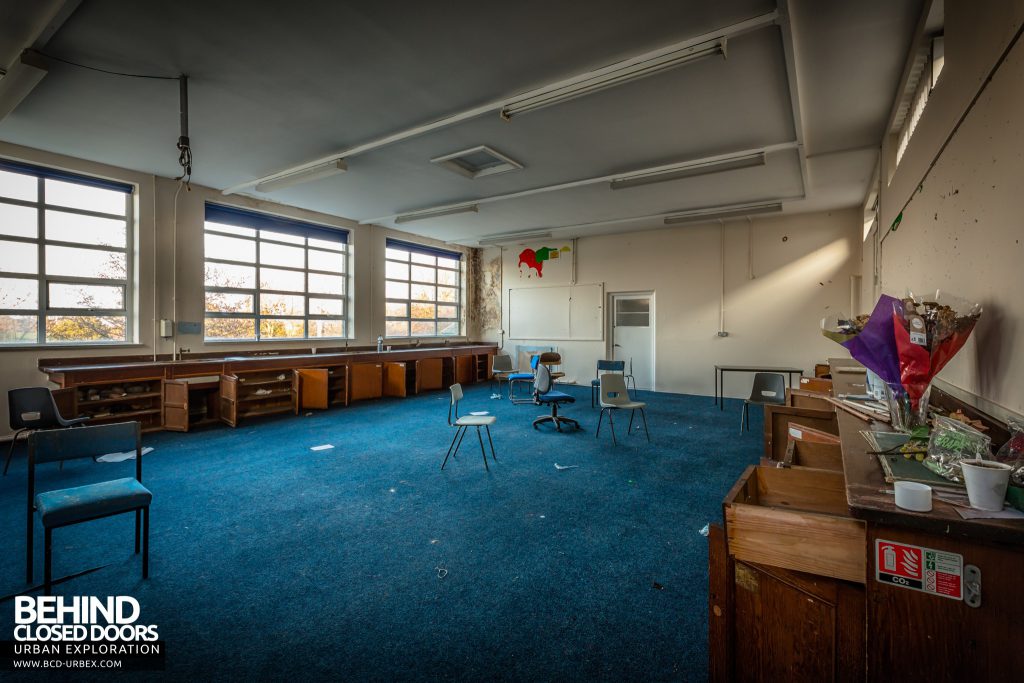 Holly Lodge, Liverpool - Most of the classrooms were pretty stripped