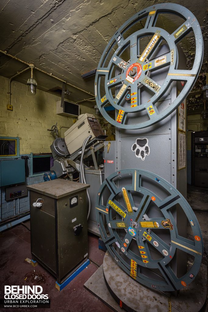 Theatre Royal, Hyde - Spools and a small, third projector