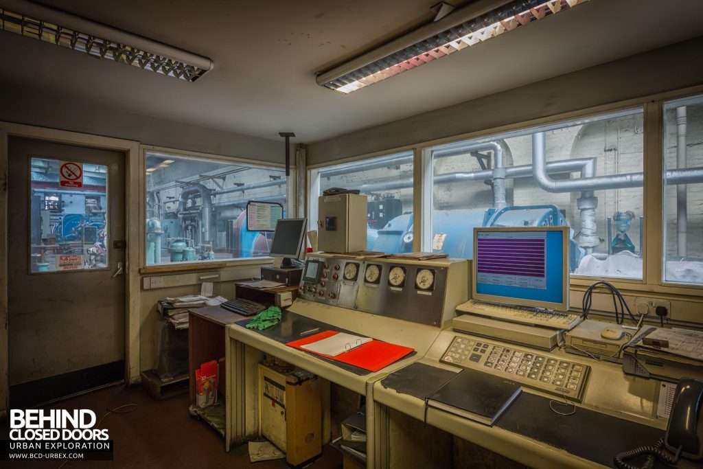 Markinch Power Station - Modernised control room