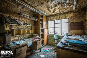 Markinch Power Station - The decaying power station library