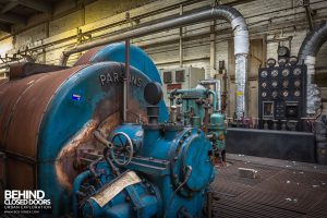 Markinch Power Station - Turbine and gauges detail