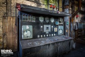 Markinch Power Station - Local boiler control station