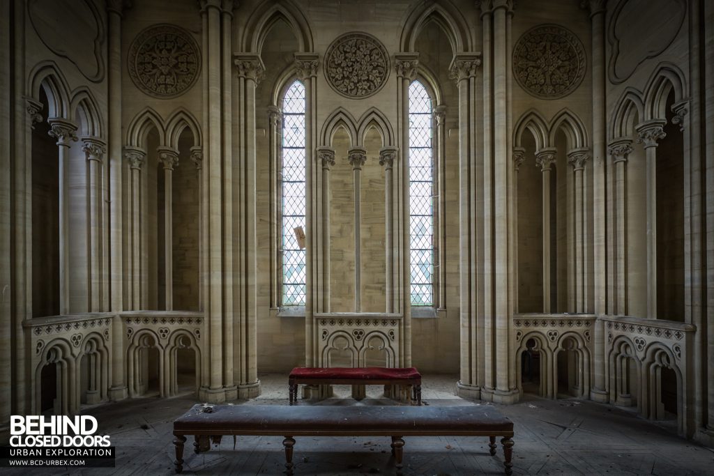 Chapelle des Pelotes, France - Back of the chapel