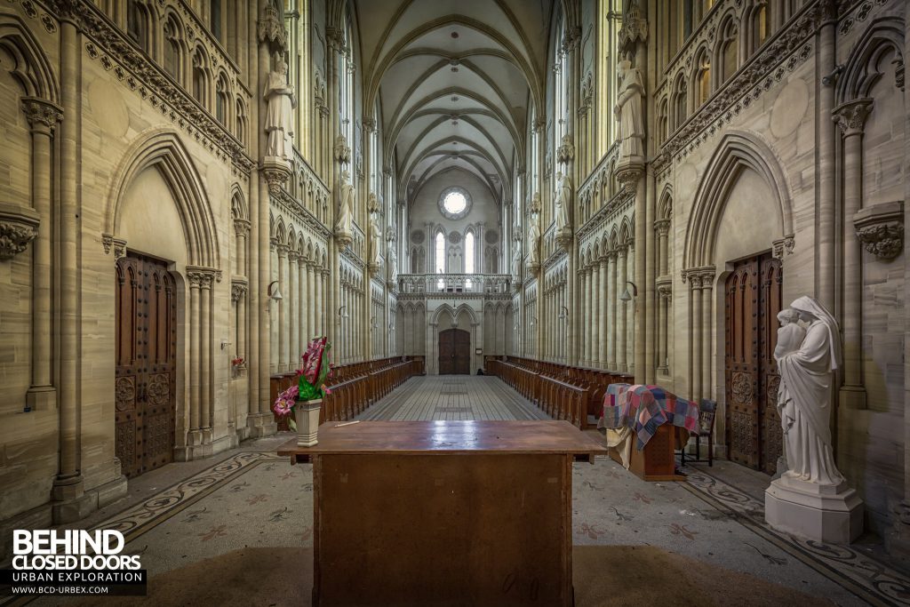 Chapelle des Pelotes, France - View from the altar