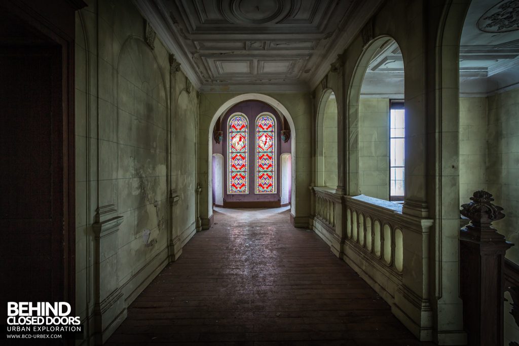 Château Poseidon, France - More stained glass upstairs