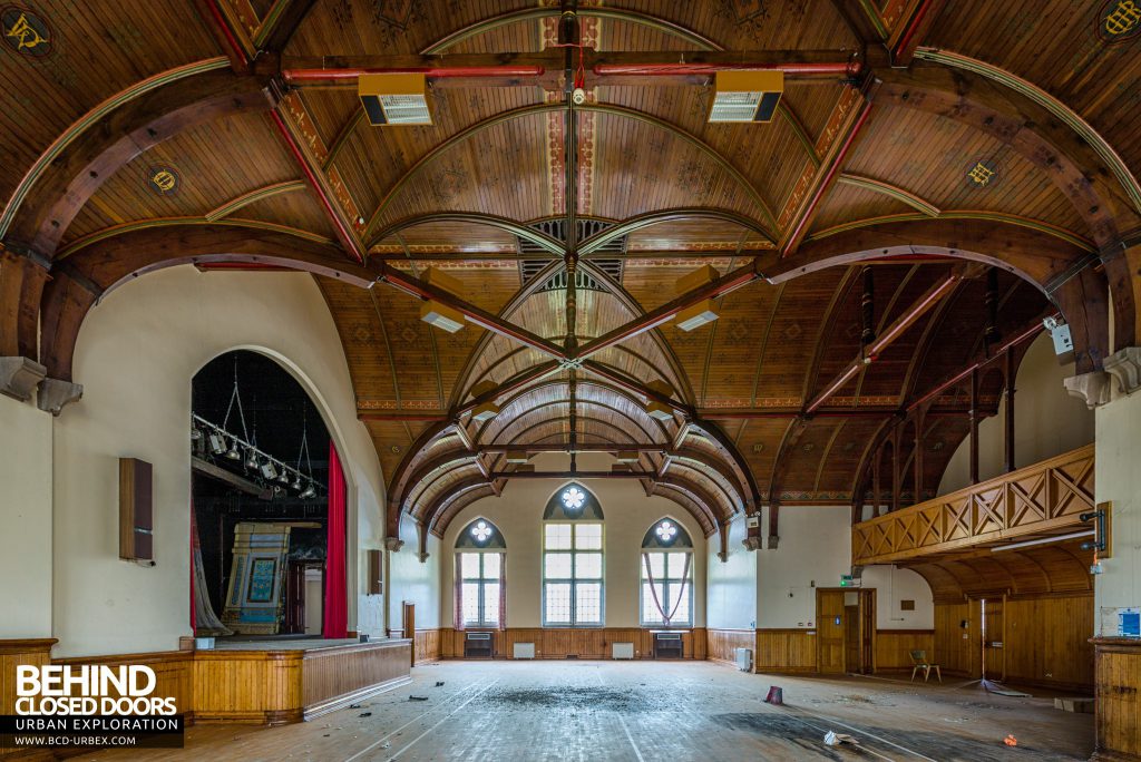 Sunnyside Asylum, Montrose - View down the hall