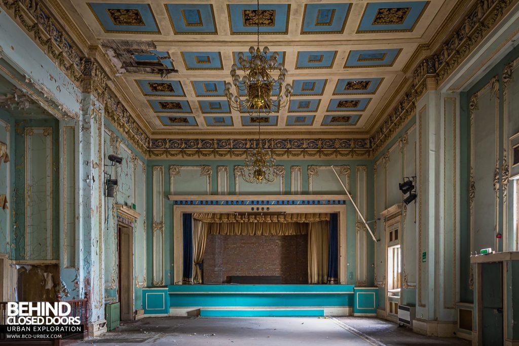 Wellington Rooms / Irish Centre, Liverpool - The stage in the grand ballroom