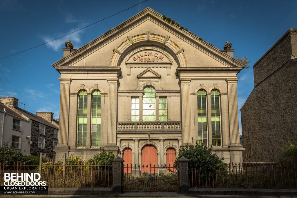 Capel Salem, Pwllheli - The front of the chapel as it looks today