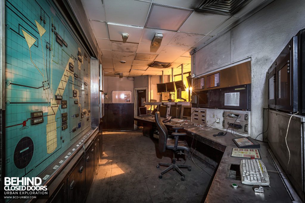 Lackenby Steelworks - Control room