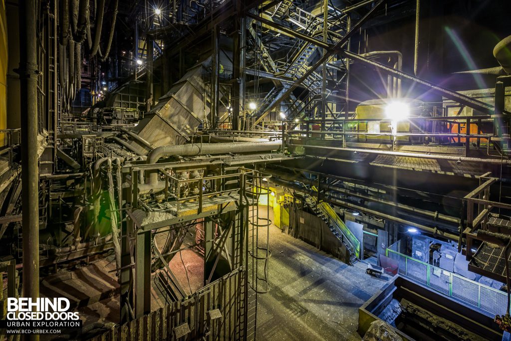 Lackenby Steelworks - Behind the BOS Vessel