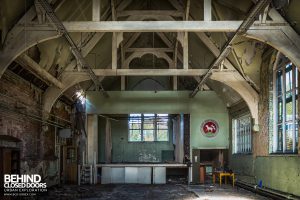 St John School - Stage in the hall