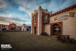 Pleasure Island - "Morocco" themed area with various shops