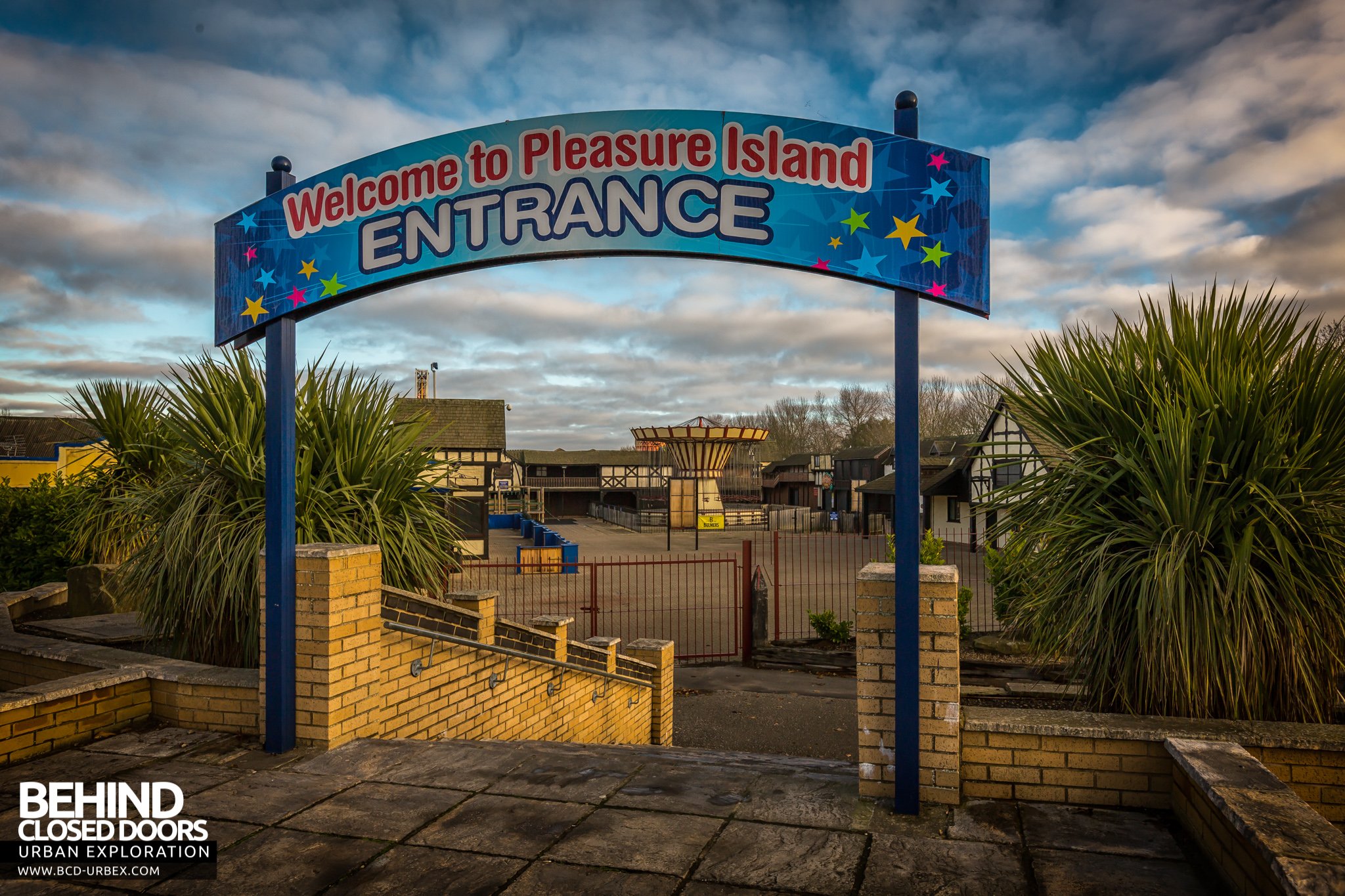 Pleasure Island, Cleethorpes - Front entrance.