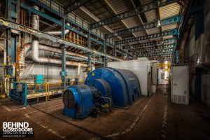 Spondon H Power Station - Turbine and generator