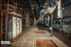 Spondon H Boiler House - Below the hoppers