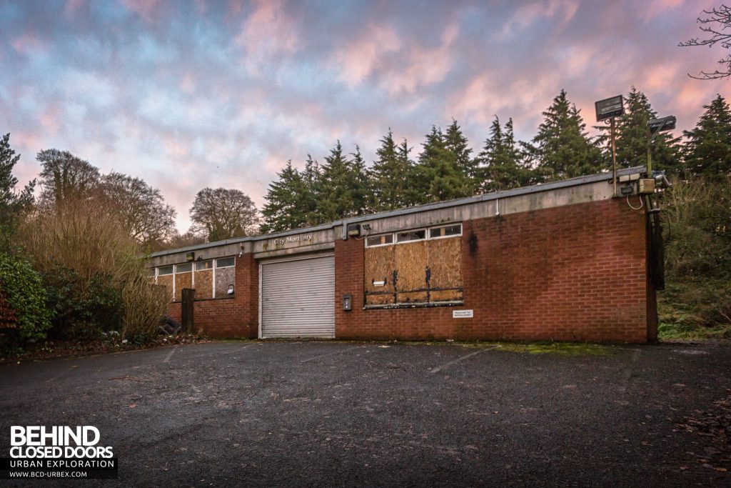 Forster Green Mortuary, Belfast - External view of the mortuary building