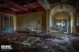 St. Brigids / Connacht Asylum - Beds in decay