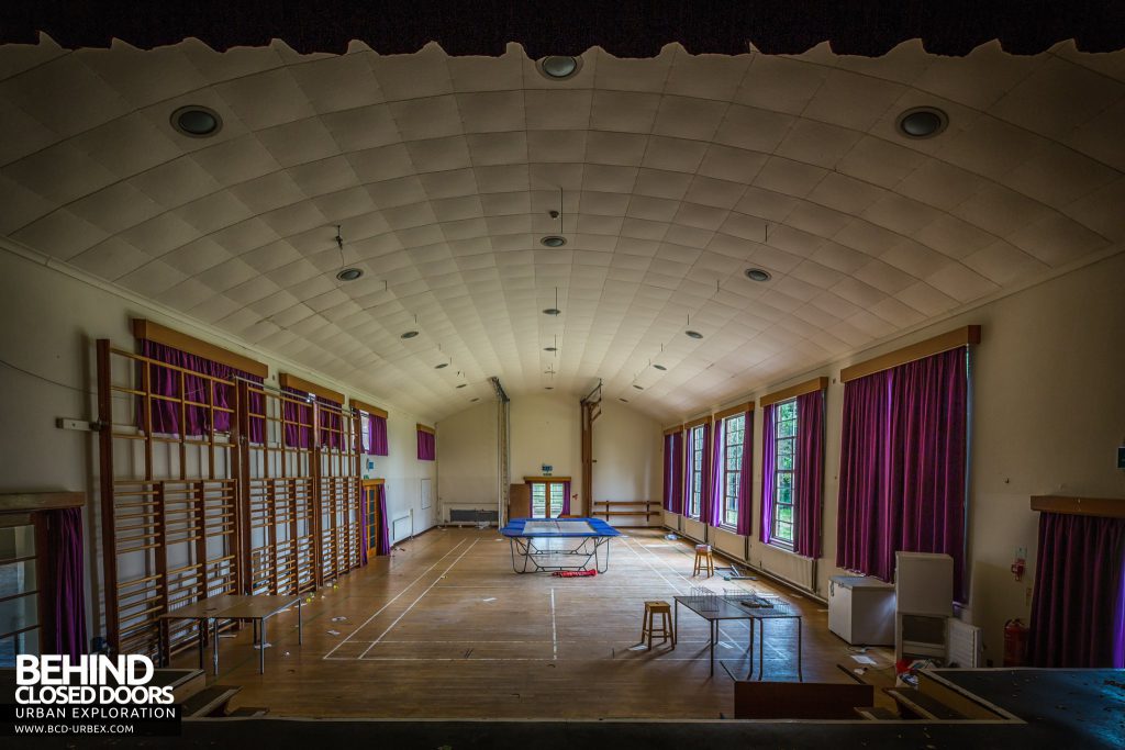 Battenhall Mount, Worcester - View from stage in the hall
