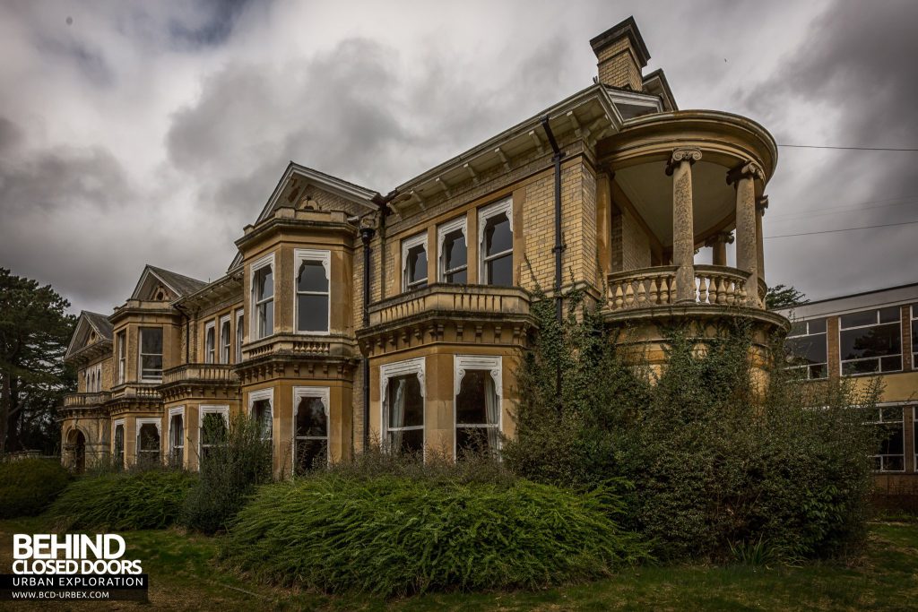 Battenhall Mount - Rear elevation of the original building