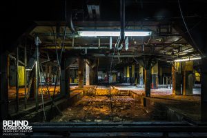 Goodyear Mixing and Retread Plant, Wolverhampton - Below the mixing plant