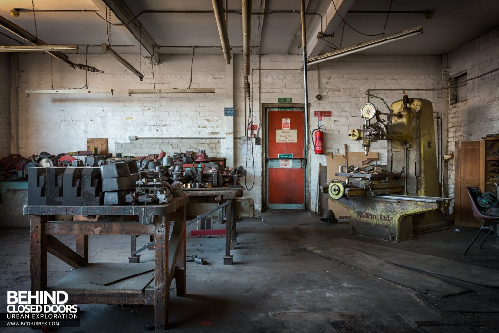 Chamberlin & Hill Castings, Leicester - Main workshop