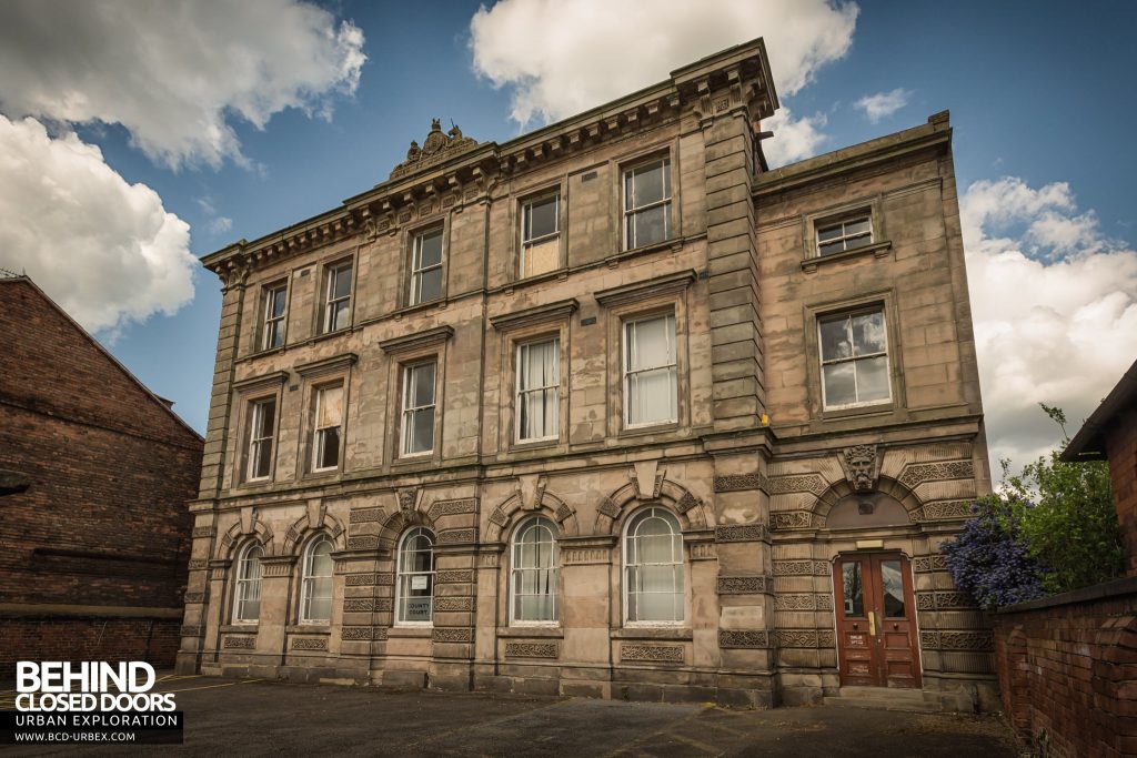 County Court, Burton upon Trent - The Italianate front elevation
