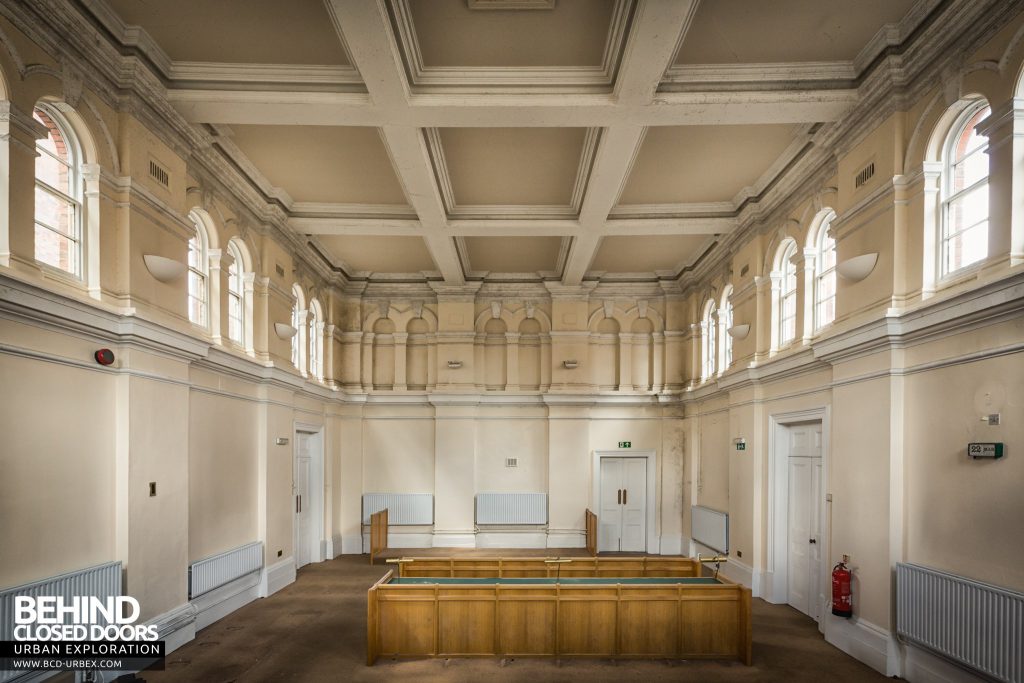 County Court, Burton upon Trent - View from the back