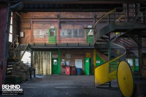 Florange Steelworks, France - Spiral staircase